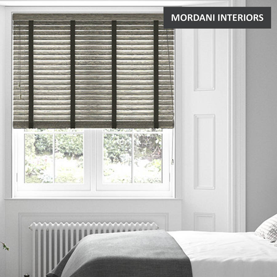 Ash Grey Wooden Venetian Blind